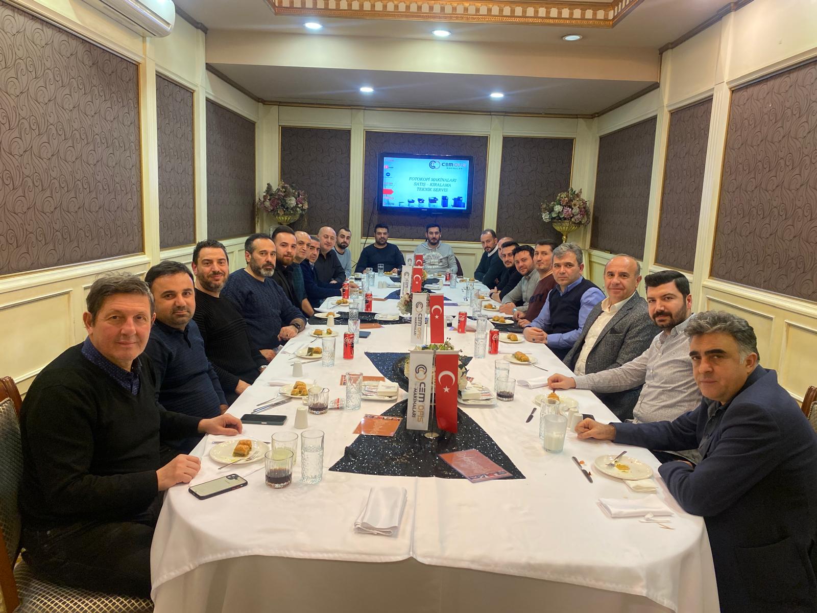 Cem ofis makinaları san. ve tic. ltd. şti. Yıl sonu yemeği